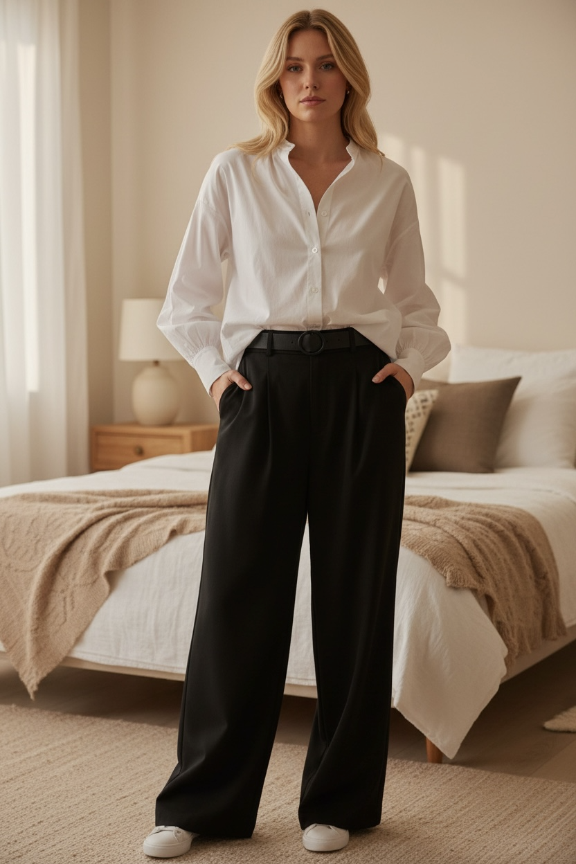 Chemise manches bouffantes